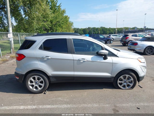 46135705 :رقم المزاد ، MAJ3S2GE6LC317407 vin ، 2020 Ford Ecosport Se مزاد بيع