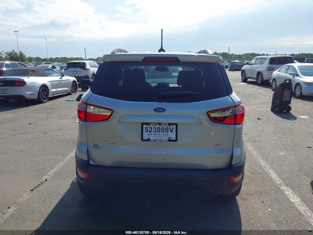 46135705 :رقم المزاد ، MAJ3S2GE6LC317407 vin ، 2020 Ford Ecosport Se مزاد بيع