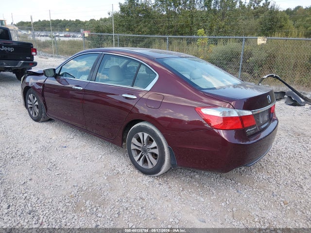 2014 Honda Accord Lx მანქანა იყიდება აუქციონზე, vin: 1HGCR2F38EA176846, აუქციონის ნომერი: 46135754