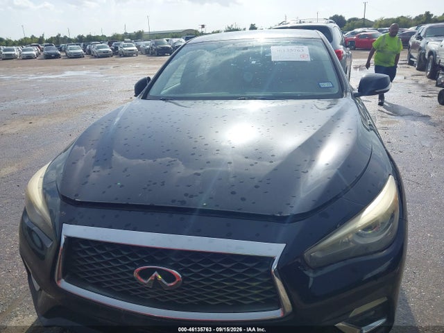 Продаж на аукціоні авто 2018 Infiniti Q50 3.0t Luxe, vin: JN1EV7AP3JM350909, номер лоту: 46135763