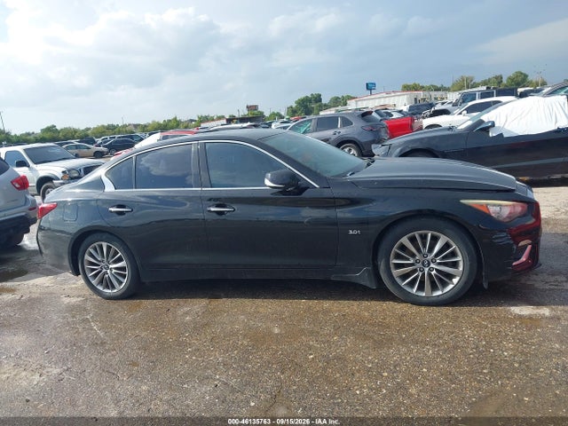 Продаж на аукціоні авто 2018 Infiniti Q50 3.0t Luxe, vin: JN1EV7AP3JM350909, номер лоту: 46135763