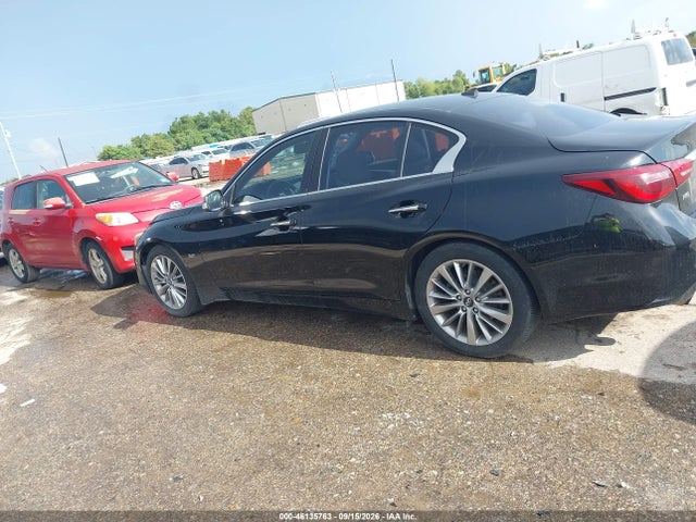 Продаж на аукціоні авто 2018 Infiniti Q50 3.0t Luxe, vin: JN1EV7AP3JM350909, номер лоту: 46135763
