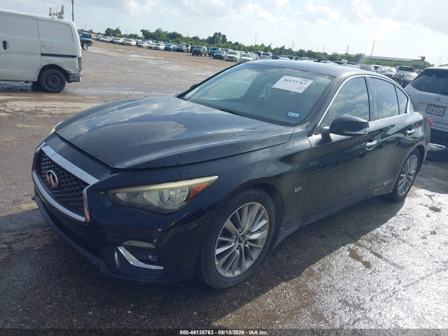 Продаж на аукціоні авто 2018 Infiniti Q50 3.0t Luxe, vin: JN1EV7AP3JM350909, номер лоту: 46135763