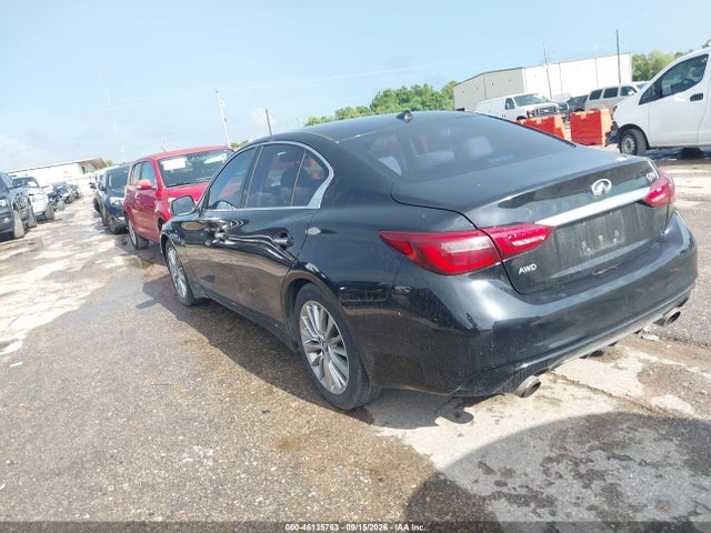 Продаж на аукціоні авто 2018 Infiniti Q50 3.0t Luxe, vin: JN1EV7AP3JM350909, номер лоту: 46135763