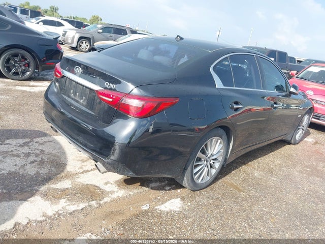 Продаж на аукціоні авто 2018 Infiniti Q50 3.0t Luxe, vin: JN1EV7AP3JM350909, номер лоту: 46135763