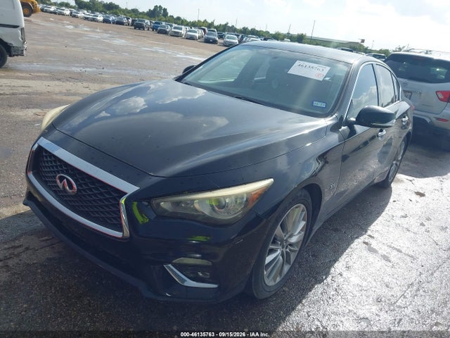 Продаж на аукціоні авто 2018 Infiniti Q50 3.0t Luxe, vin: JN1EV7AP3JM350909, номер лоту: 46135763