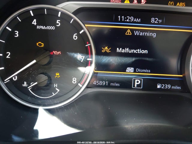 46135769 :رقم المزاد ، 3N1AB8CV3SY272526 vin ، 2025 Nissan Sentra Sv مزاد بيع