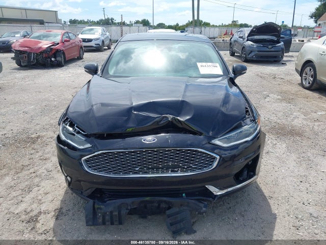 Auction sale of the 2019 Ford Fusion Hybrid Titanium, vin: 3FA6P0RU4KR120260, lot number: 46135780