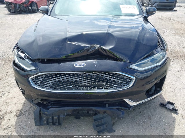 Auction sale of the 2019 Ford Fusion Hybrid Titanium, vin: 3FA6P0RU4KR120260, lot number: 46135780