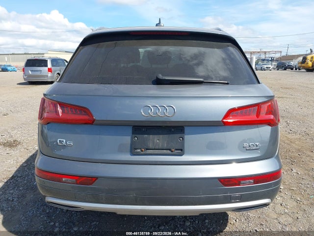 2018 Audi Q5 2.0t Premium/2.0t Tech Premium მანქანა იყიდება აუქციონზე, vin: WA1BNBFY7J2113463, აუქციონის ნომერი: 46135789