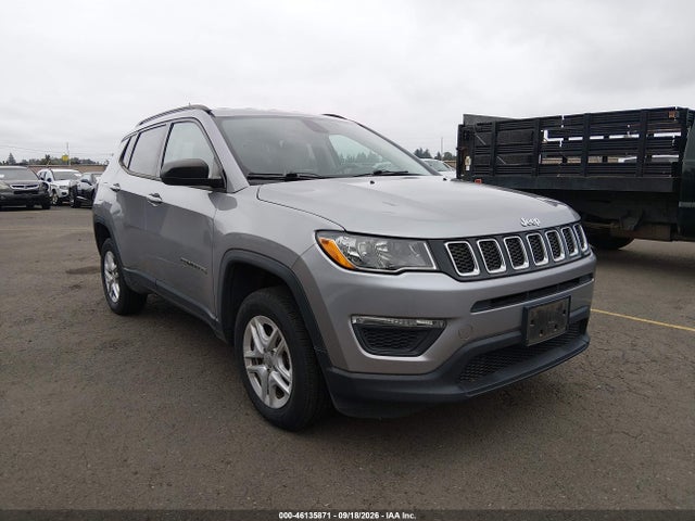Продажа на аукционе авто 2018 Jeep Compass Sport 4x4, vin: 3C4NJDAB4JT392298, номер лота: 46135871