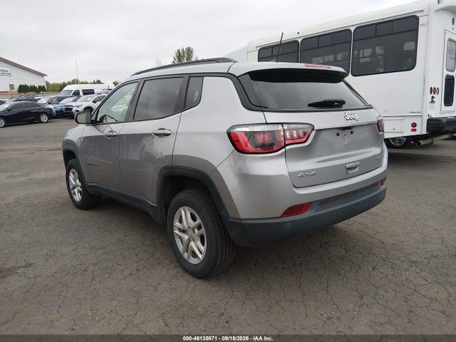 Продажа на аукционе авто 2018 Jeep Compass Sport 4x4, vin: 3C4NJDAB4JT392298, номер лота: 46135871