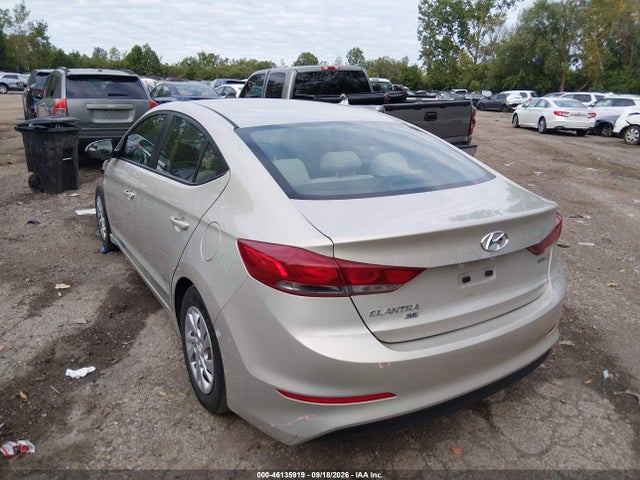Продаж на аукціоні авто 2018 Hyundai Elantra Se, vin: 5NPD74LF4JH278053, номер лоту: 46135919