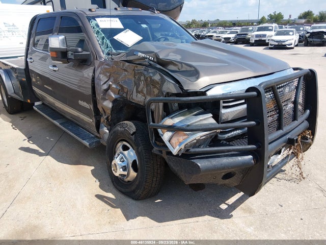 46135924 :رقم المزاد ، 1GC4K1E87FF553993 vin ، 2015 Chevrolet Silverado 3500hd High Country مزاد بيع