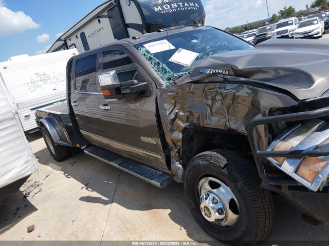 46135924 :رقم المزاد ، 1GC4K1E87FF553993 vin ، 2015 Chevrolet Silverado 3500hd High Country مزاد بيع