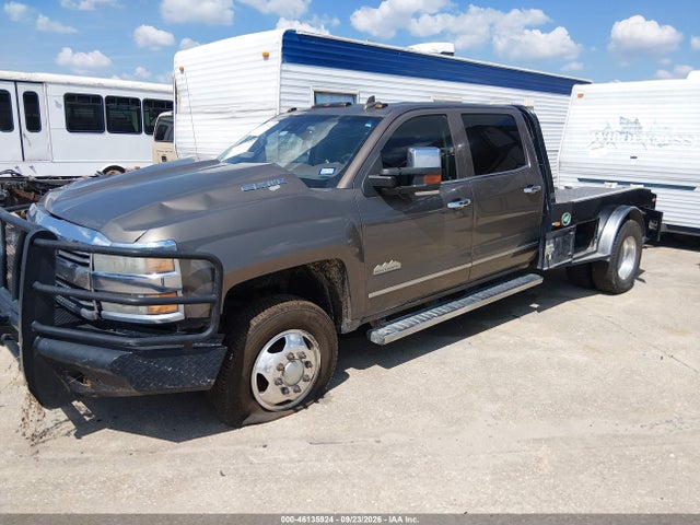 46135924 :رقم المزاد ، 1GC4K1E87FF553993 vin ، 2015 Chevrolet Silverado 3500hd High Country مزاد بيع