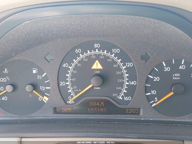 Aukcja sprzedaży 1999 Mercedes-benz E 320 Awd, vin: WDBJF82H8XX020954, numer aukcji: 46135960