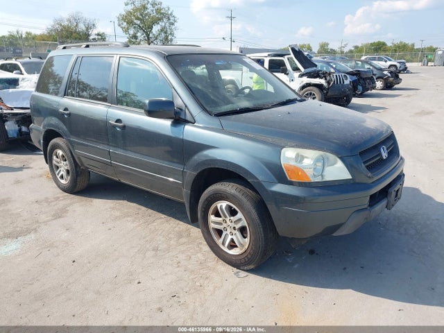 2005 Honda Pilot Ex მანქანა იყიდება აუქციონზე, vin: 5FNYF18405B010647, აუქციონის ნომერი: 46135966