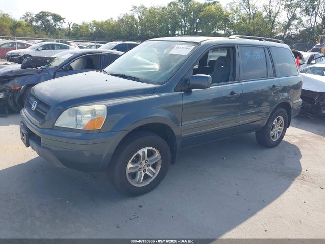 2005 Honda Pilot Ex მანქანა იყიდება აუქციონზე, vin: 5FNYF18405B010647, აუქციონის ნომერი: 46135966