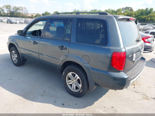 2005 Honda Pilot Ex მანქანა იყიდება აუქციონზე, vin: 5FNYF18405B010647, აუქციონის ნომერი: 46135966