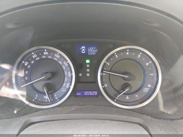 Aukcja sprzedaży 2012 Lexus Is 250, vin: JTHBF5C29C5177427, numer aukcji: 46135971