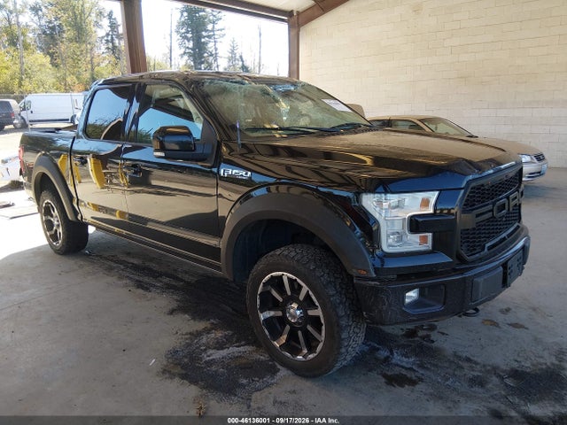 Продажа на аукционе авто 2016 Ford F-150 Lariat, vin: 1FTEW1EF0GFC75513, номер лота: 46136001