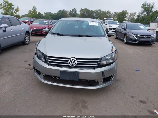 Продажа на аукционе авто 2013 Volkswagen Passat 2.5l S, vin: 1VWAP7A38DC062703, номер лота: 46136008