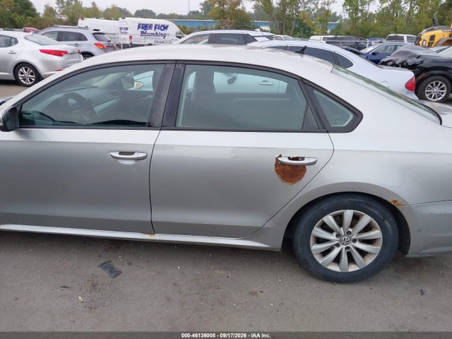 Продажа на аукционе авто 2013 Volkswagen Passat 2.5l S, vin: 1VWAP7A38DC062703, номер лота: 46136008