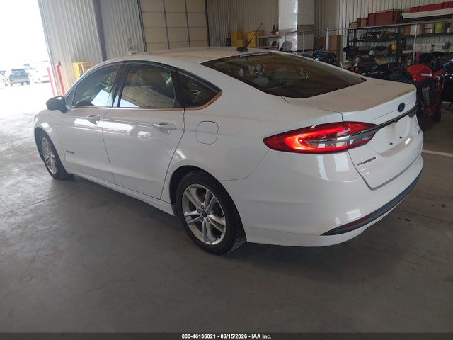 Продаж на аукціоні авто 2018 Ford Fusion Hybrid S, vin: 3FA6P0UU5JR141785, номер лоту: 46136021