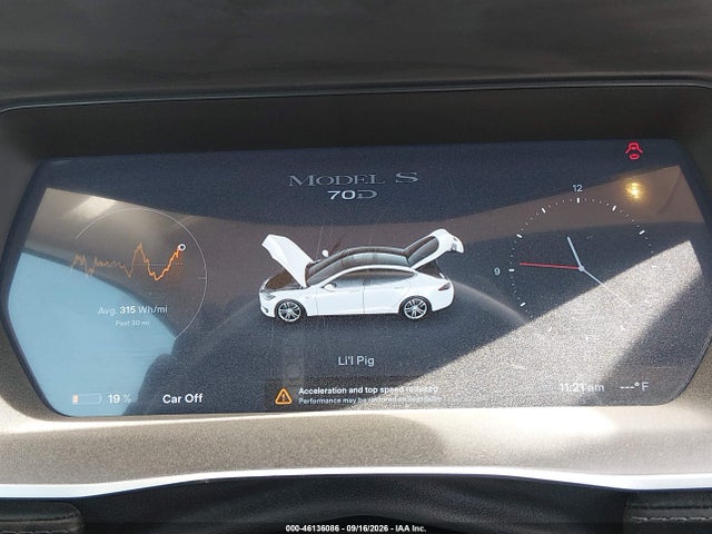 Tesla Model S 70d/85d/p85d 2015 5YJSA1S24FF093867 Image 7