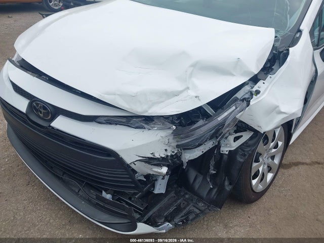 46136093 :رقم المزاد ، 5YFB4MDE7SP352723 vin ، 2025 Toyota Corolla Le مزاد بيع