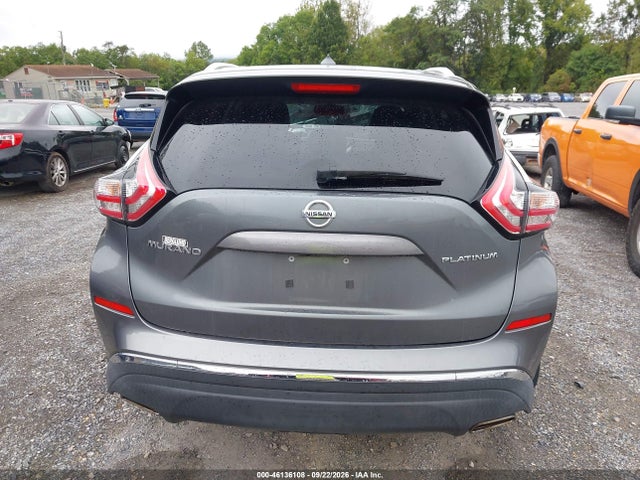 Продаж на аукціоні авто 2016 Nissan Murano Platinum, vin: 5N1AZ2MG9GN139503, номер лоту: 46136108