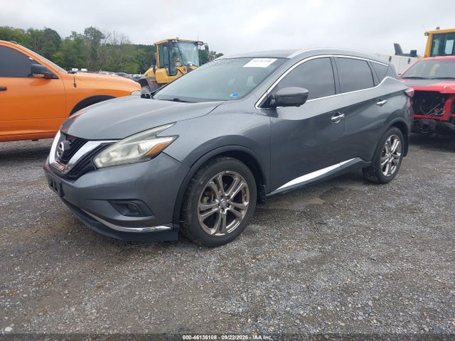 Продаж на аукціоні авто 2016 Nissan Murano Platinum, vin: 5N1AZ2MG9GN139503, номер лоту: 46136108