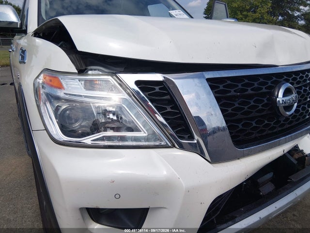 2018 Nissan Armada Sl მანქანა იყიდება აუქციონზე, vin: JN8AY2NC9J9558717, აუქციონის ნომერი: 46136114