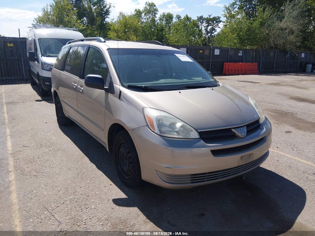2005 Toyota Sienna Le მანქანა იყიდება აუქციონზე, vin: 5TDZA23CX5S270153, აუქციონის ნომერი: 46136190