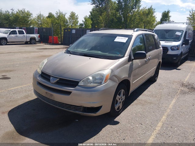 2005 Toyota Sienna Le მანქანა იყიდება აუქციონზე, vin: 5TDZA23CX5S270153, აუქციონის ნომერი: 46136190