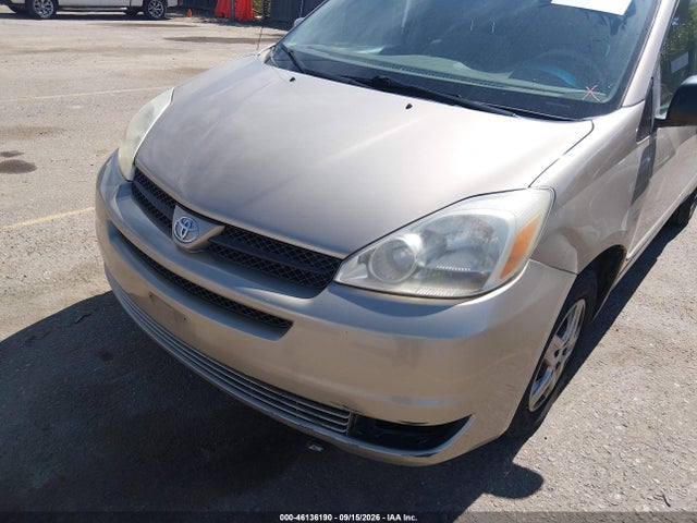 2005 Toyota Sienna Le მანქანა იყიდება აუქციონზე, vin: 5TDZA23CX5S270153, აუქციონის ნომერი: 46136190