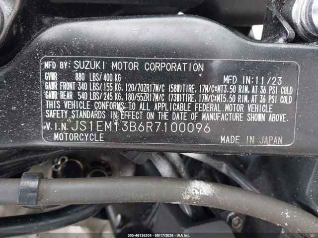 Suzuki Gsx800 F 2024 JS1EM13B6R7100096 Image 10
