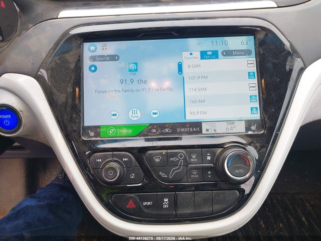 46136278 :رقم المزاد ، 1G1FW6S00J4133109 vin ، 2018 Chevrolet Bolt Ev Lt مزاد بيع