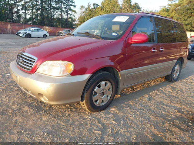 46136281 :رقم المزاد ، KNDUP131826305365 vin ، 2002 Kia Sedona Ex/lx مزاد بيع