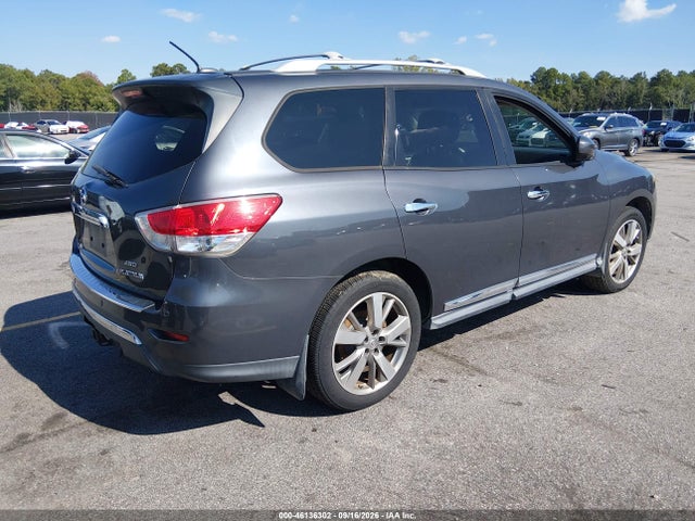 2013 Nissan Pathfinder Platinum მანქანა იყიდება აუქციონზე, vin: 5N1AR2MM4DC673330, აუქციონის ნომერი: 46136302