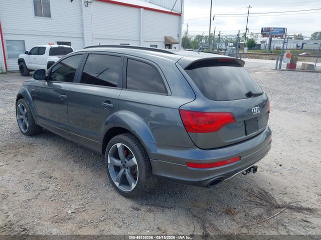 Продажа на аукционе авто 2015 Audi Q7 3.0t S Line Prestige, vin: WA1DGAFE2FD029002, номер лота: 46136306
