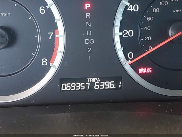 46136319 :رقم المزاد ، 1HGCP2F46AA166079 vin ، 2010 Honda Accord 2.4 Lx-p مزاد بيع