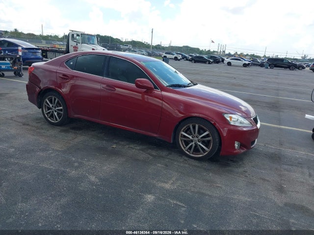 2008 Lexus Is 250 მანქანა იყიდება აუქციონზე, vin: JTHBK262182060620, აუქციონის ნომერი: 46136364