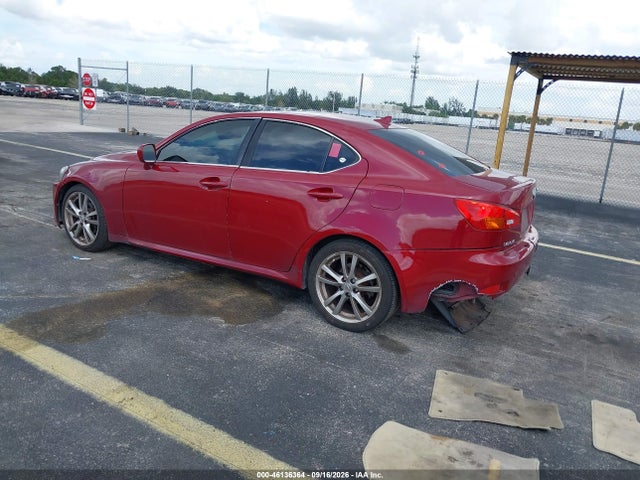 46136364 :رقم المزاد ، JTHBK262182060620 vin ، 2008 Lexus Is 250 مزاد بيع