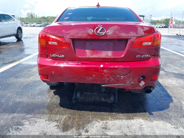 46136364 :رقم المزاد ، JTHBK262182060620 vin ، 2008 Lexus Is 250 مزاد بيع