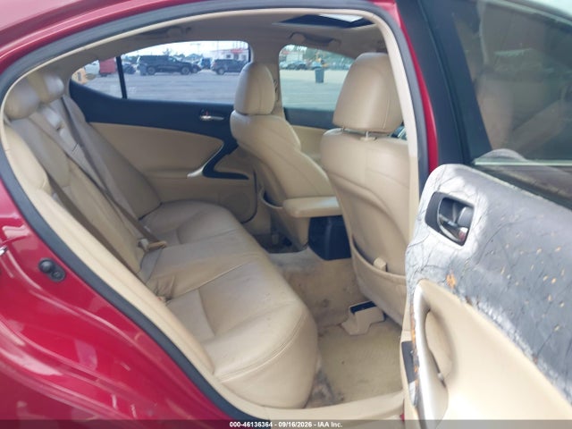 46136364 :رقم المزاد ، JTHBK262182060620 vin ، 2008 Lexus Is 250 مزاد بيع