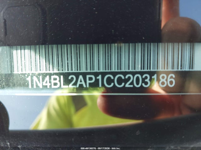 Продажа на аукционе авто 2012 Nissan Altima 3.5 Sr, vin: 1N4BL2AP1CC203186, номер лота: 46136376