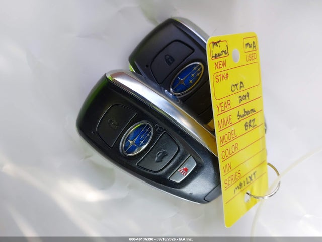 Продаж на аукціоні авто 2019 Subaru Brz Limited, vin: JF1ZCAC13K9601237, номер лоту: 46136390
