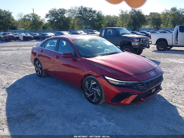 46136427 :رقم المزاد ، KMHLS4DG0SU962375 vin ، 2025 Hyundai Elantra Sel Convenience مزاد بيع